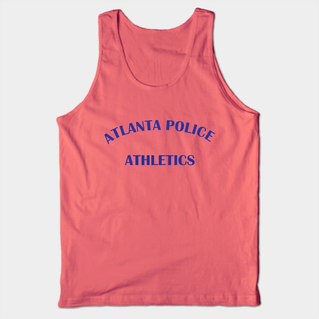 Atlanta Police Athletics Tank Top by robertromanian